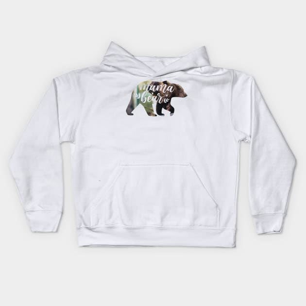 Mama Bear Kids Hoodie by rmcbuckeye